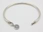 Preview: Silber Armreif / Smooth Alternate Bangle - The Palace of Amber